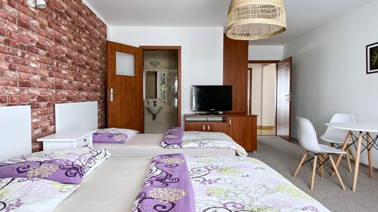 Villa Marzenie Łeba Exteriör bild